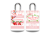 Picture of STB3RRY001 (1pc) 9x16cm Candy Bag - Ribbon Handle