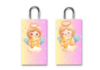 Picture of ANGEL-101 (1pc) 9x16cm Candy Bag - Ribbon Handle