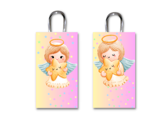 Picture of ANGEL-101 (1pc) 9x16cm Candy Bag - Ribbon Handle