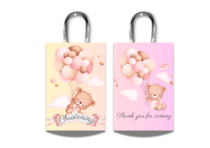 Picture of B3AR007 (1pc) 9x16cm Candy Bag - Ribbon Handle