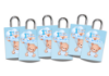 Picture of PERSONALIZED-B3AR008 (1pc) 9x16cm Candy Bag - Ribbon Handle