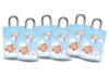 Picture of PERSONALIZED-B3AR008 (1pc) 9x16cm Candy Bag - Ribbon Handle
