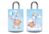 Picture of PERSONALIZED-B3AR008 (1pc) 9x16cm Candy Bag - Ribbon Handle