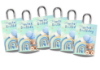 Picture of Boho-BEAR-BLUE (1pc) 9x16cm Candy Bag - Ribbon Handle