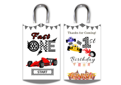 Picture of RAC3001 (1pc) 9x16cm Candy Bag - Ribbon Handle